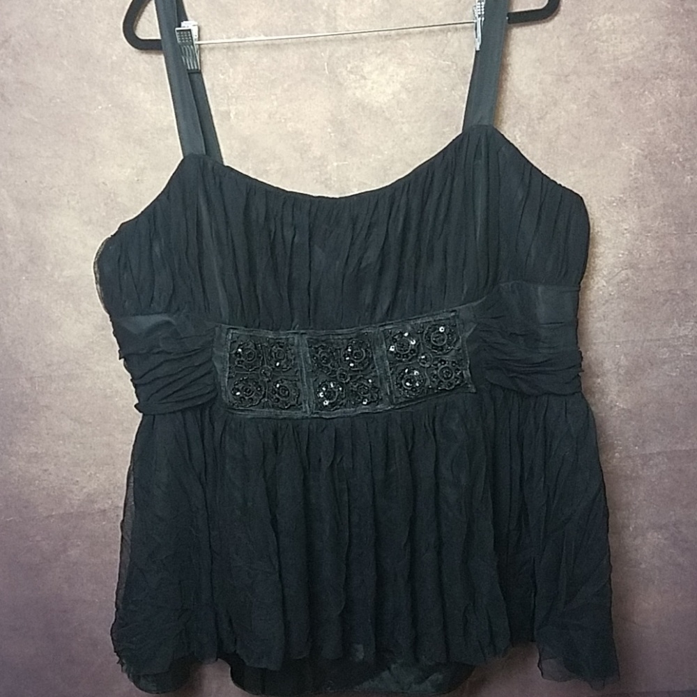 Onyx Nite Dressy Top - Sz 2x